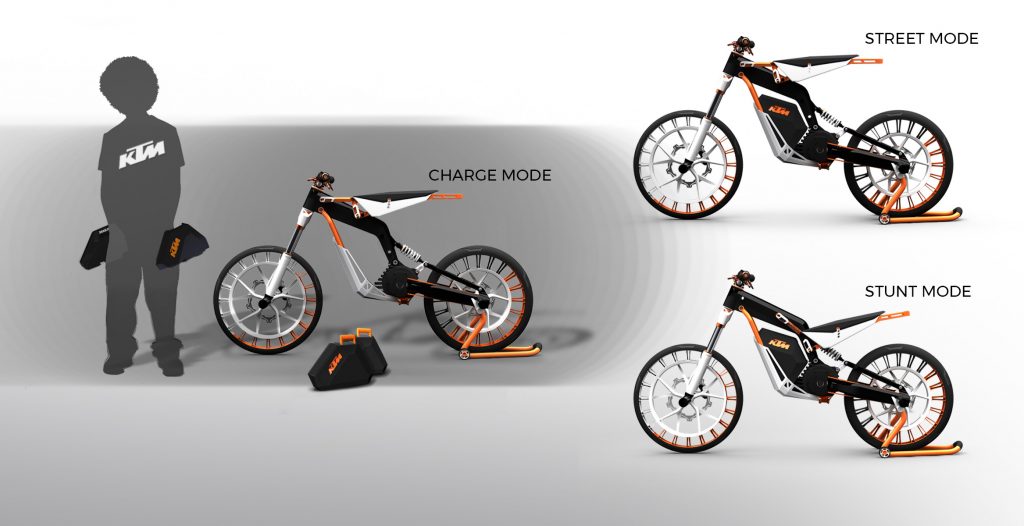 Stunt Bike KTM Transportation Design